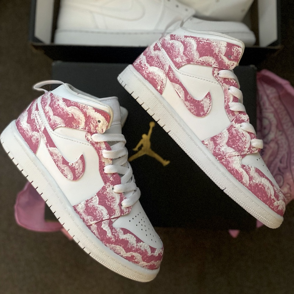 Air Jordan 1 of 1 Pink Clouds Colorway